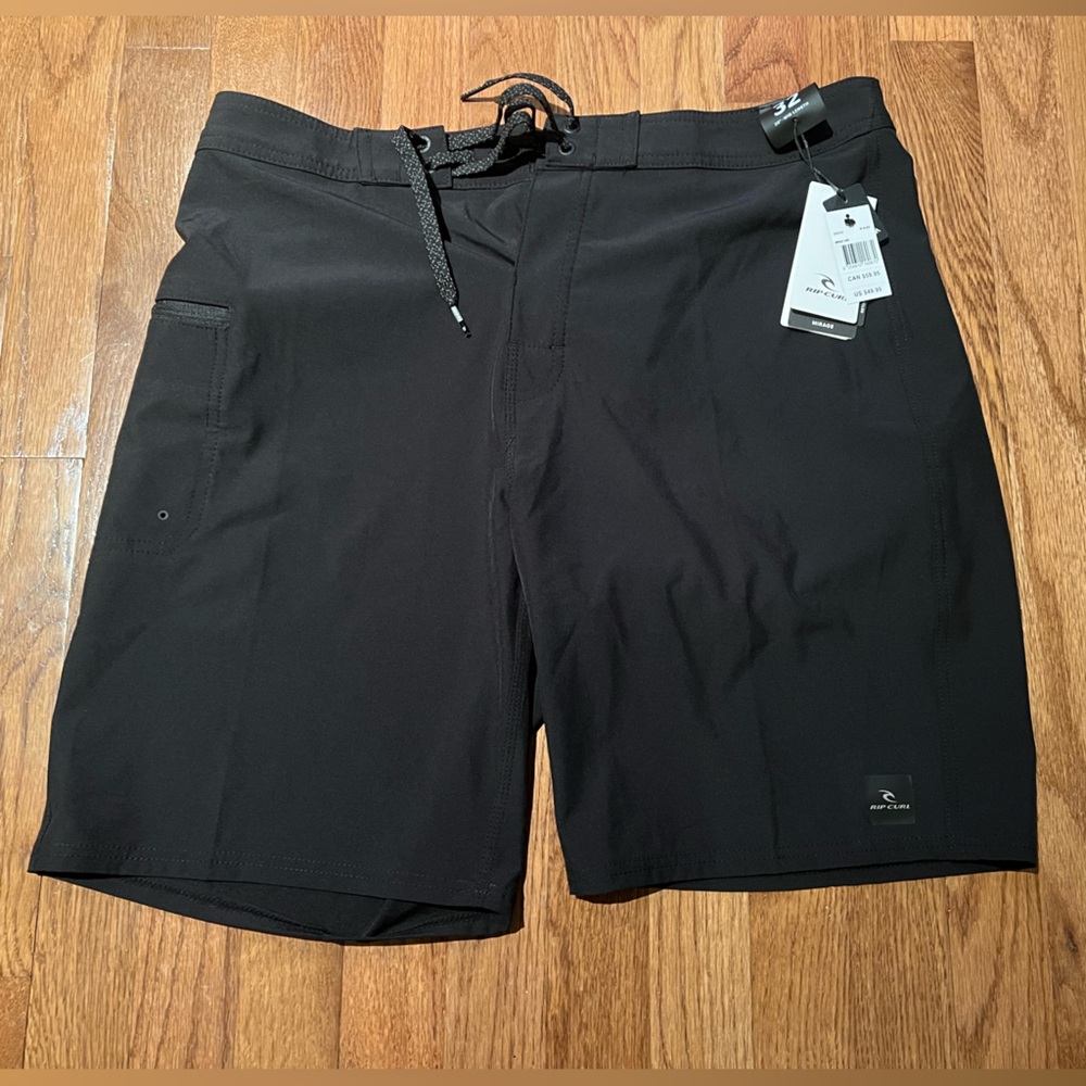 Rip Curl black swim shorts 32 waist NEW